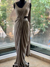 Gray Designer Made Drape