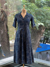 Blue Floral A-Line Tunic