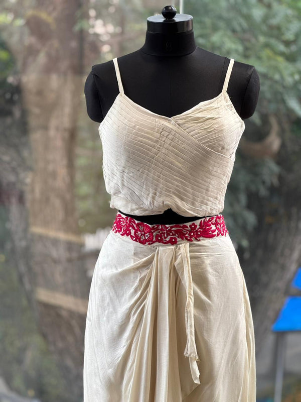 White Cape Set