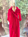 Fuchsia Pink Crush Flap Tunic