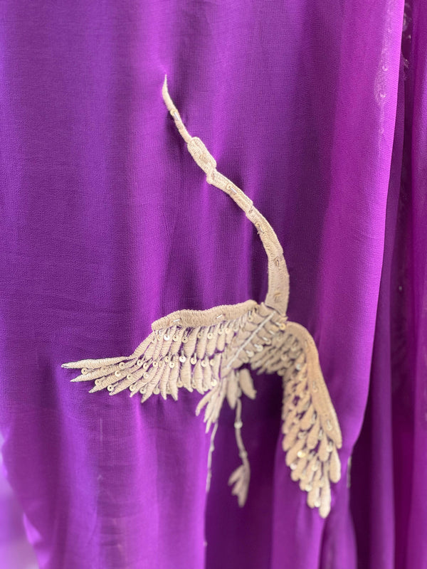 Purple Cape Set