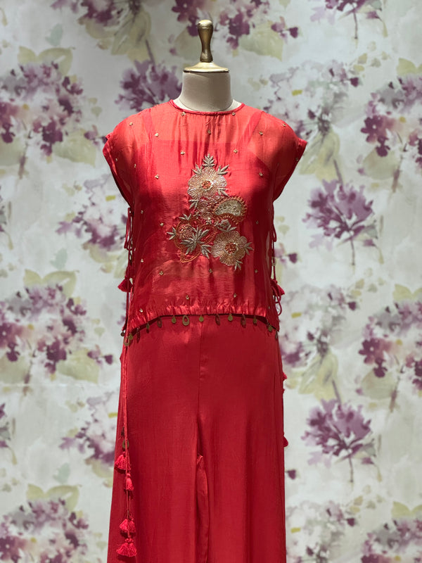 Rust Palazzo Set