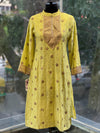Lime Green Dupatta set