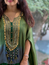 Green Shaded Harem Set