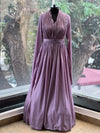 Mauve Shimmer Gown