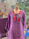 Purple Mul Co Ord