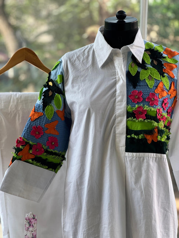 White Patch Work Co Ord