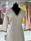 Cream Plain Co Ord