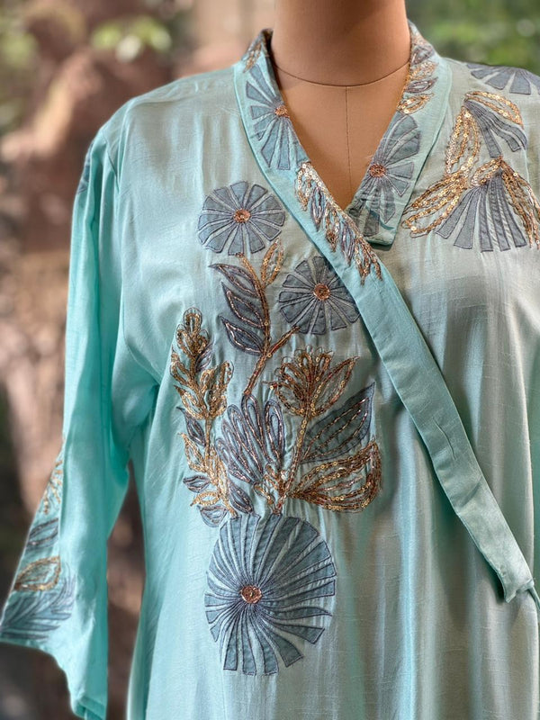 Blue Patch Work Co Ord
