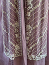 Mauve Jacket Style Gown