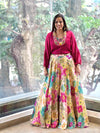 Beige Lehenga Set