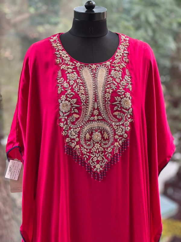Pink Kaftan Set