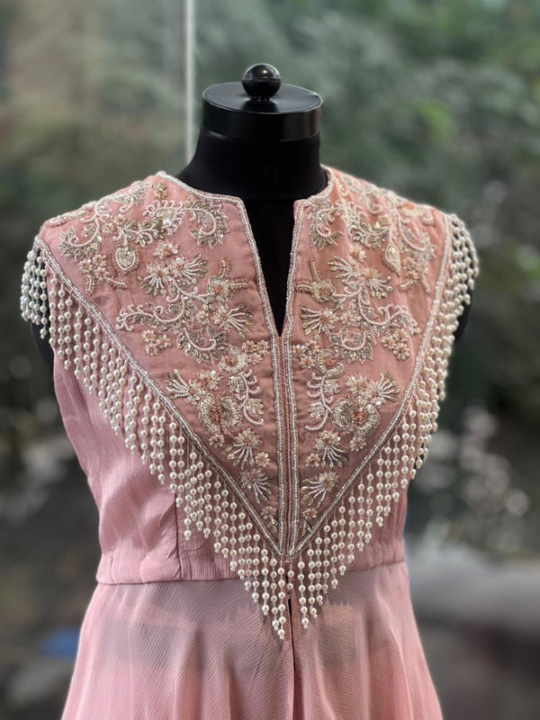 Light Pink Palazzo set