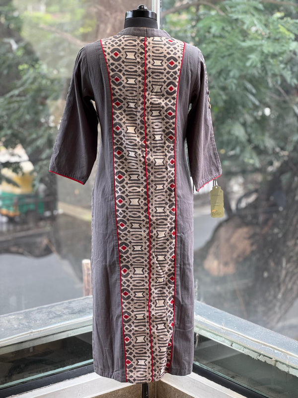 Grey Printed Tunic