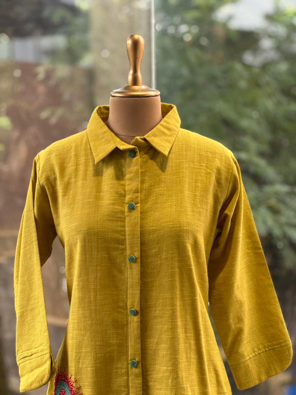 Yellow Linen Co Ord