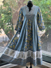 Blue Kalamkari Printed Tunic
