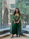 Green Shaded Harem Set