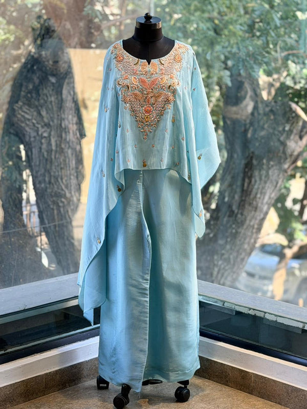 Blue Tisue Co Ord