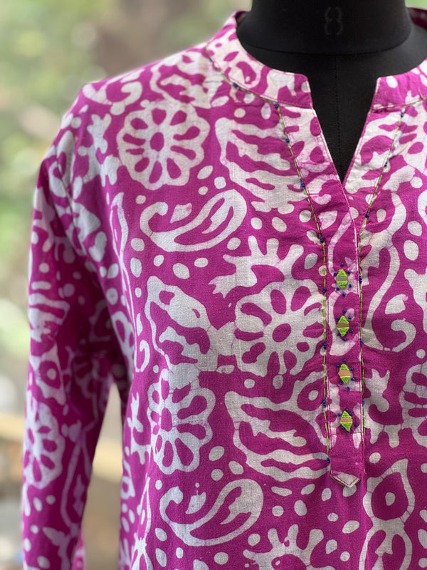 Pink Long Tunic