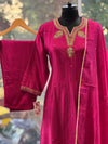 Dark Pink Aline Suit