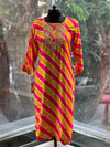 Yellow Leheriya Suit