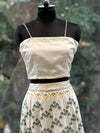 Off White Designer Made Skirt Set