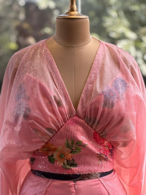 Pink Floral Co Ord