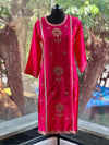 Pink Gota Work Dupatta Set