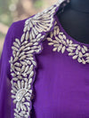 Purple Cape Set