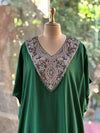 Green Tye Dye Kaftan Set