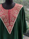 Green Kaftan Set