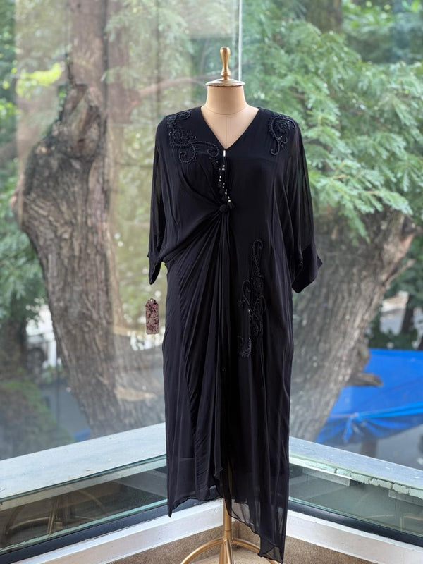 Black Kaftan Tunic