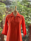 Orangish Rust Tunic