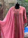 Pink Aplique Work Suit