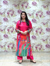 Pink Digital Print Co Ord