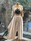 Off White Palazzo Set