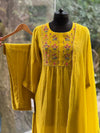 Greenish Yellow Mul Suit