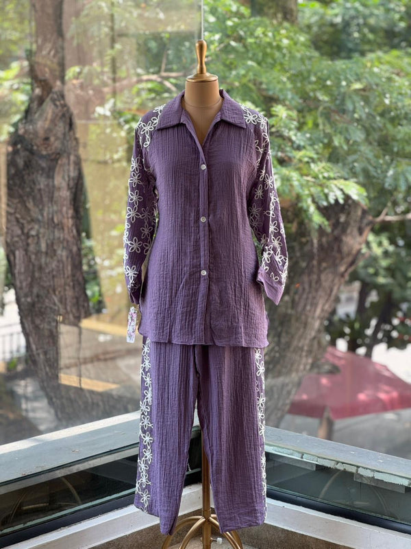 Mauve Crush Co Ord