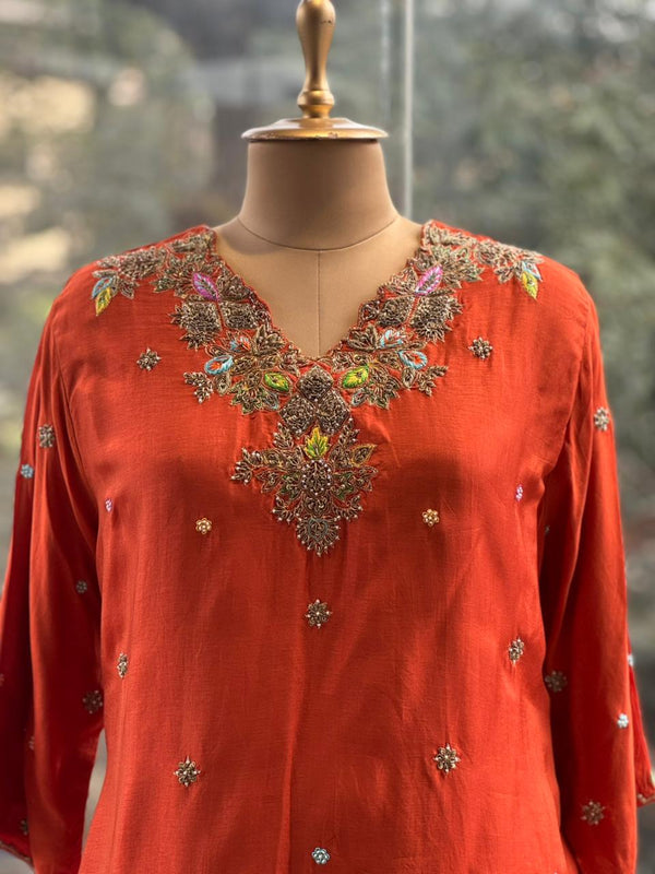 Rust Palazzo Set