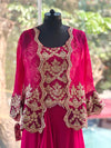 Pink Gota Work Lehenga Set