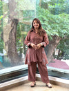 Brown Crush Co Ord