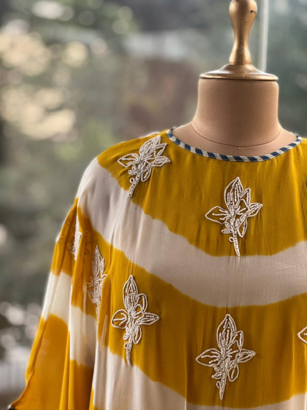 Yellow Kaftan Co Ord