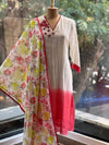 Shaded Mul Dupatta Set