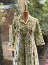 White Floral Print Aline Tunic