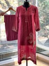 Plum Floral Co Ord