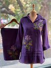 Purple Floral Co Ord