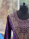 Purple Handwork Suit