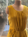 Yelllow Crushed Tunic