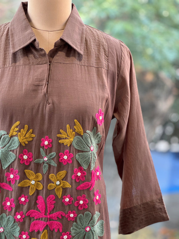 Light Brown Mul Tunic