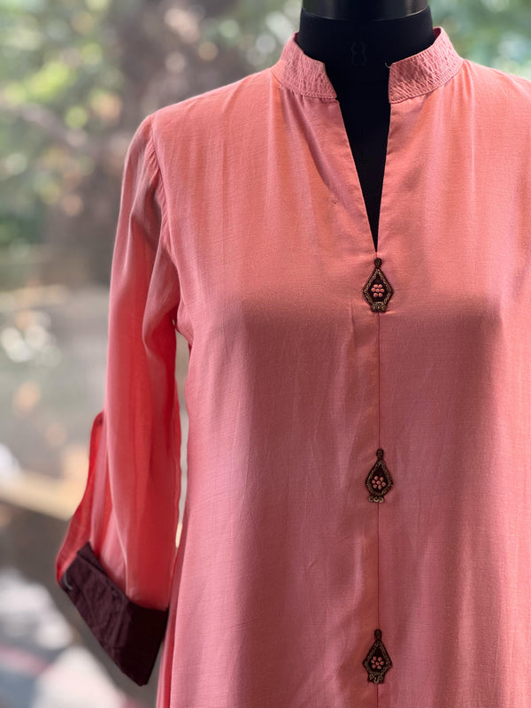 Pink Long Tunic